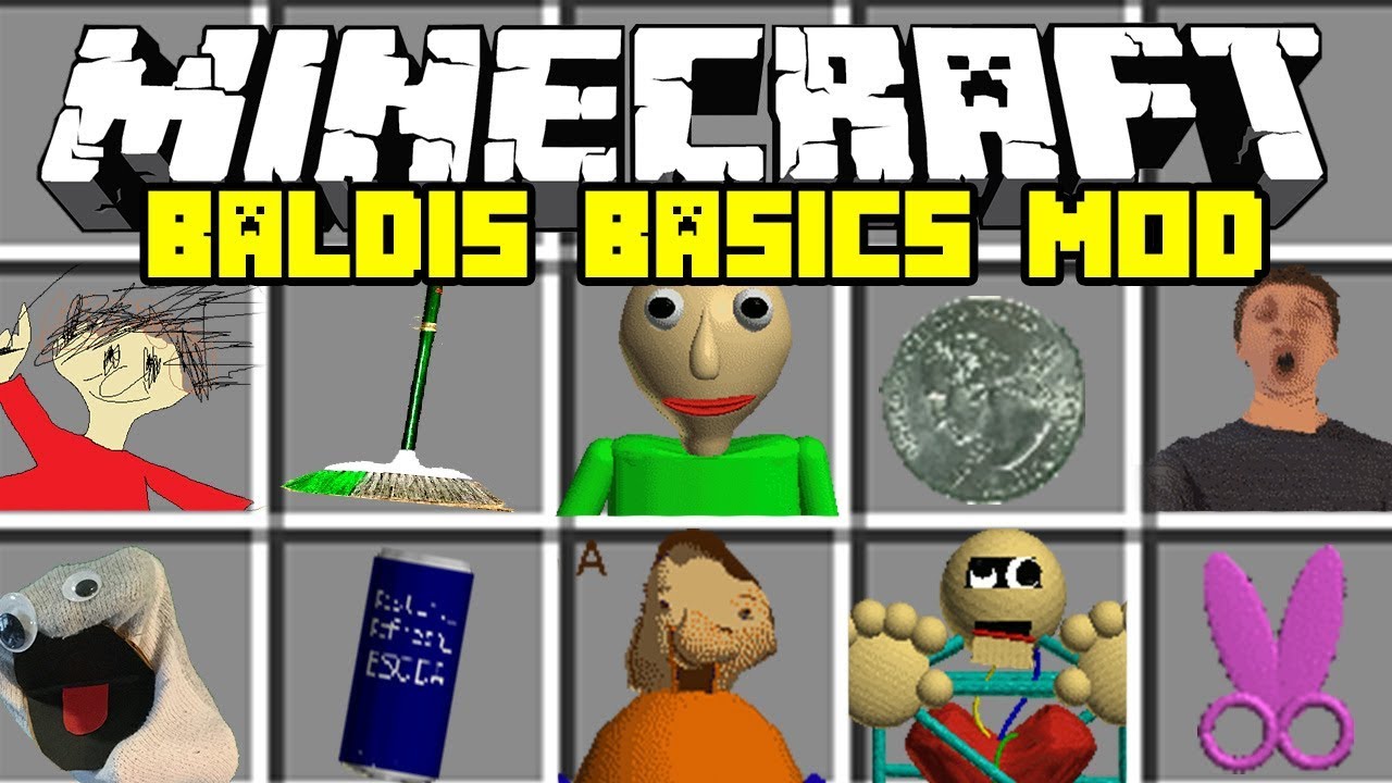 The Baldi's Basics Mod - Minecraft Mods - CurseForge