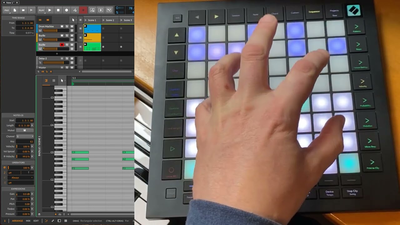 Novation Launchpad Pro Mk3 - Support for Bitwig Studio