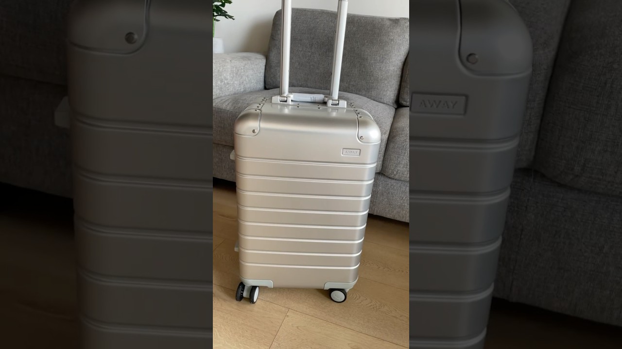 Unboxing My Away Aluminum Carry-on And I’m In Love!