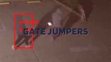 Gate Jumpers | Trespassers caught in the Act | Real-Time Video Security