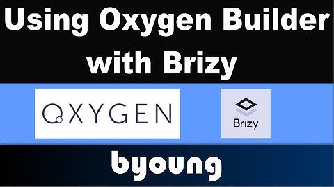 Oxygen Builder used to create the template and Brizy Builder to insert the content.
