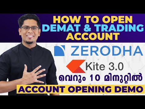 How to Open Demat & Trading Account? Learn Stock Market Malayalam by Sharique