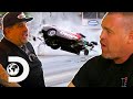 Tim browns insane crash almost takes out mike murillo  street outlaws no prep kings