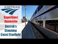 Amtrak's STUNNING Coast Starlight in a Roomette