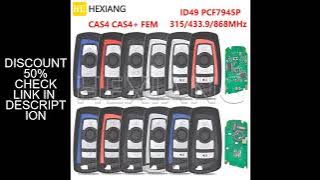 HE ID49 PCF7945P 315/433.9/868MHz Support CAS4 CAS4 EWS5 FEM BDC F Chassis Car Remote Key For BMW 1