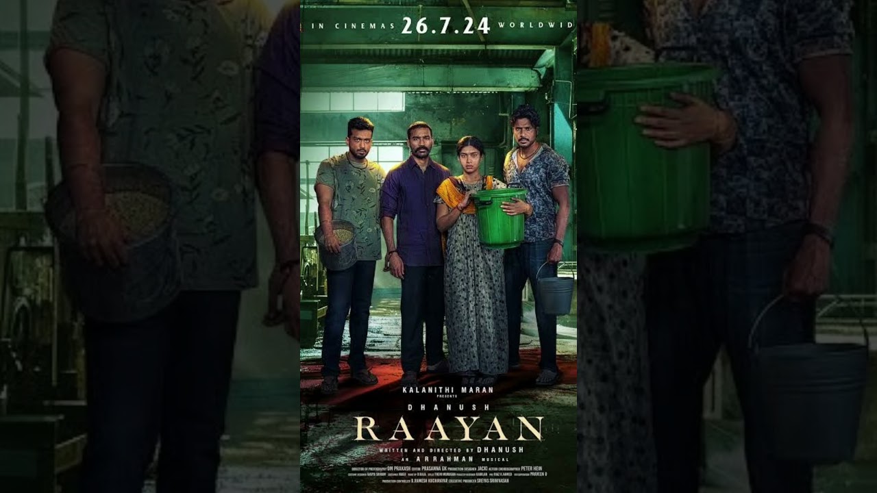RAAYAN | Official Trailer | Dhanush Sun Pictures | A.R.Rahman | 