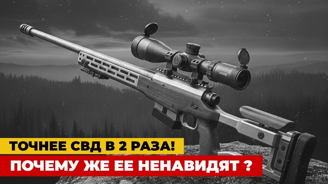 ЛУЧШЕ ЛЮБОЙ НАТОвской ВИНТОВКИ: Почему СВ-98 скрывали?