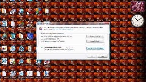 Speed up Traffic Exchange viewing and your Computer with Disc Defragmentation!