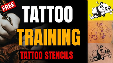 TATTOO TRAINING COURSE | PART 9 | TATTOO STENCIL TUTORIAL