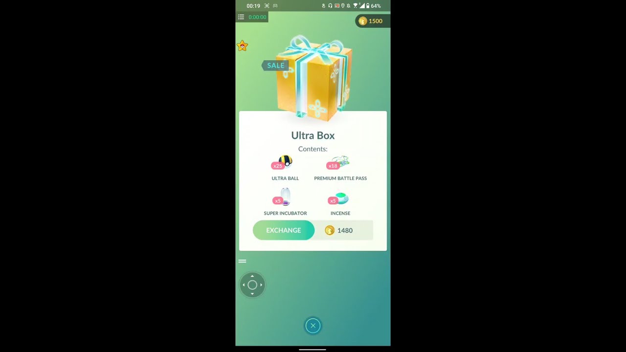 Buying Ultra box with 1480 pokecoins | Ultra box Pokemon go 