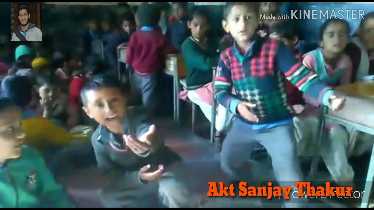 Mala Re Song talent of government school child with most fun by Akt Sanjay Thakur