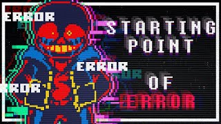 STARTING POINT OF ERROR [Errortale] | COVER