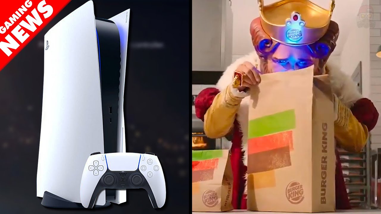 The PS5 UI and it's Reveal Date was teased by Burger King..