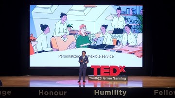 Human Versus AI Service | Sam Chen | TEDxHarrow Nanning Youth