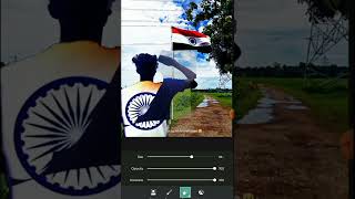 Happy independence day photo editing#shorts #indianflag #indianflagphotoediting#picsart screenshot 5