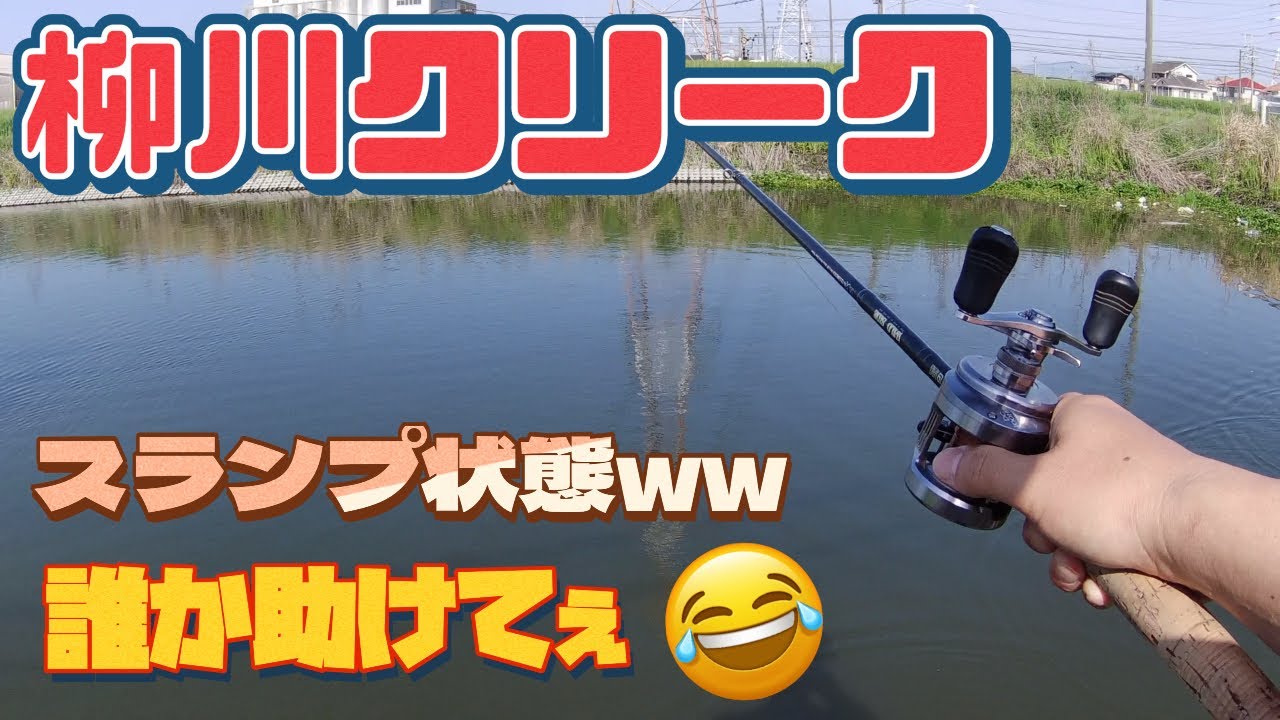 【バス釣り】柳川クリークでバスフィッシング