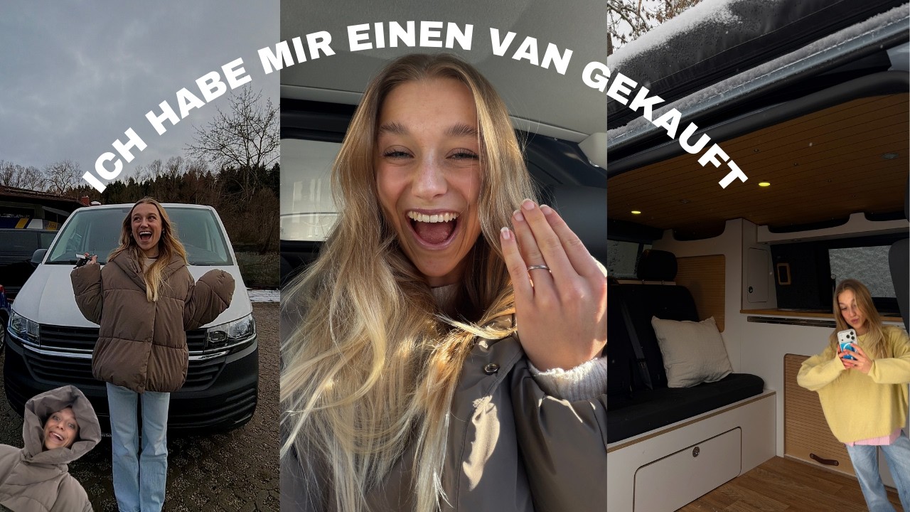 Ich habe mir einen Van gekauft und meinen größten Traum erfüllt 😭🚐