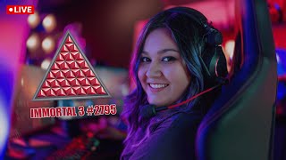 🔴 Laal rank aur laal career!!!! || Facecam Stream || Girl Gamer Valorant Live