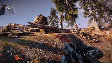 Killzone: Shadow Fall - Chap 2 The Shadow: Plant C4 on Crash Site, OWL & Sickle (Shotgun) Action