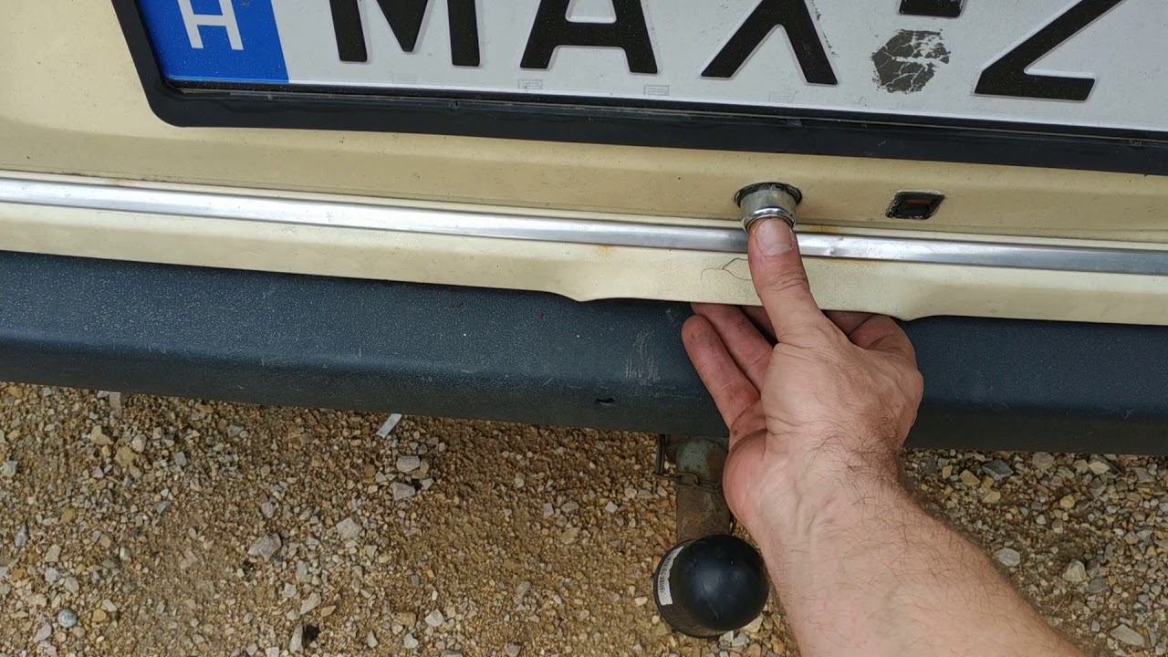 Mercedes Benz W124 E300 TD trunk lock (Actuator) (Csomagtartó zár