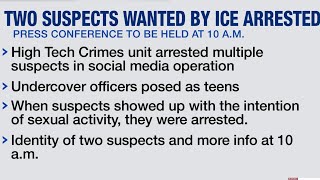 Online Sting Operation Leads to Arrests of Suspected Predators in Harris County