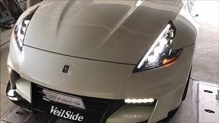 78WORKS Z34 フェアレディZ LEDヘッドライト - YouTube