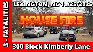 Fatal Lexington House Fire: 2 Adults and 1 Child Killed After Motorhome Blaze Spreads to Home