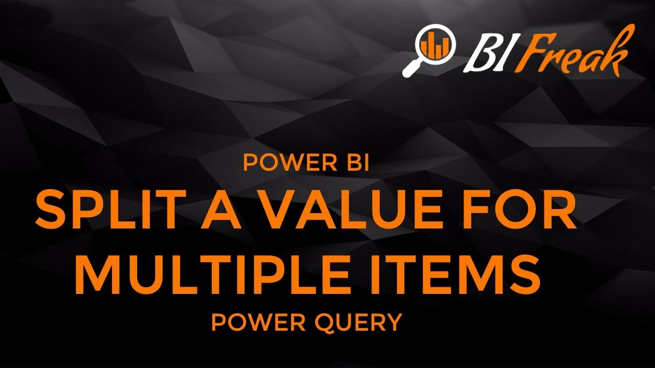 How to split a value for multiple items in Power BI – Part 1 (Power Query)