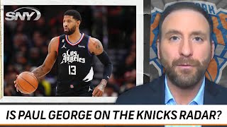 NBA Insider Ian Begley on possible Knicks interest in Paul George | SNY