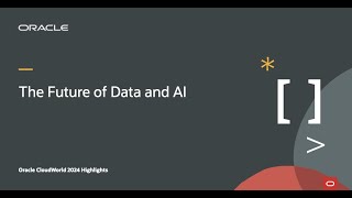 The Future of Data and AI