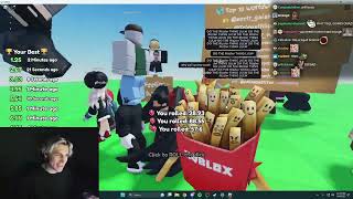 xQc Plays RNG World Cup on Roblox