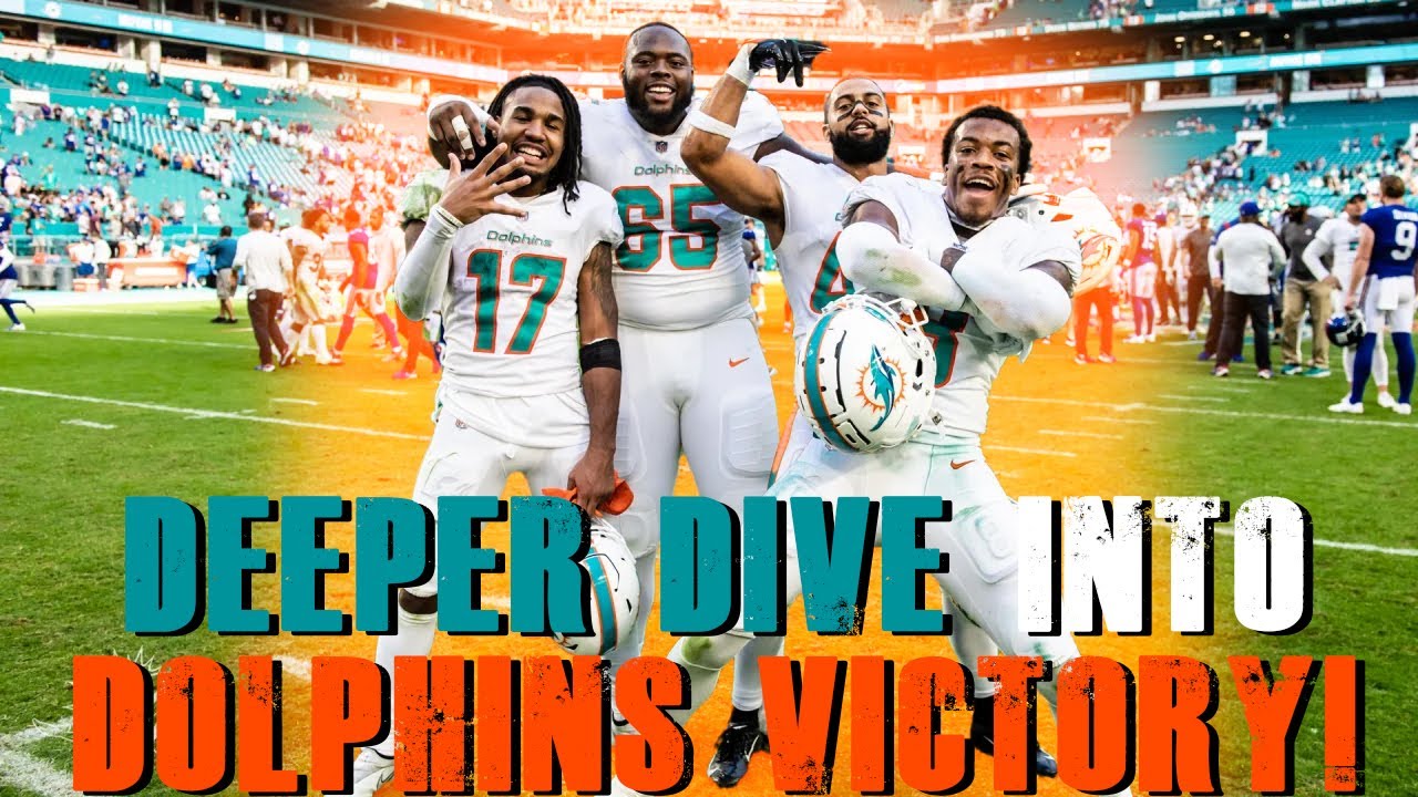 Deeper Dive Into Miami Dolphins vs Giants Victory! YouTube