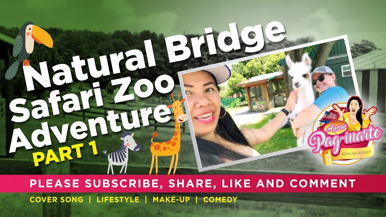 Natural Bridge Safari Zoo( Part1 Vlog Adventure) YouTube