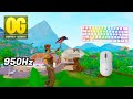 SteelSeries Apex Pro TKL ASMR 😴 Fortnite OG Solo Gameplay 🏆 Satisfying Keyboard Fortnite 360 FPS 4K