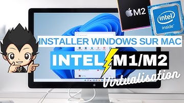 🍎 INSTALLER WINDOWS SUR MAC ! Processeur M1/M2 ou INTEL !