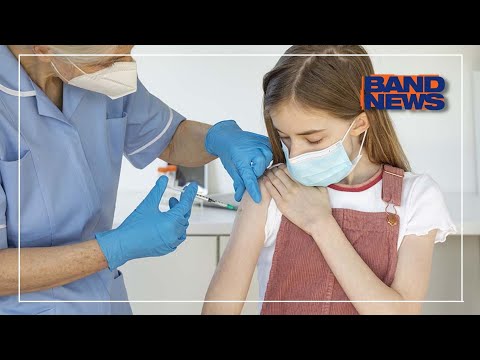 Vacinação será em crianças de 5 a 11 anos, com intervalo de 2 meses entre doses