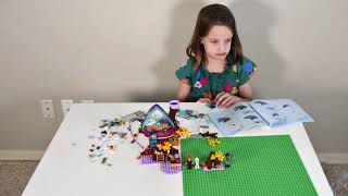 Sofia Builds Reviews The Lego Disney Frozen Ii Enchanted Treehouse.