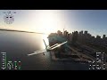 Microsoft Flight Simulator 2023 - посадка в на аэродром в Торонто, Канада