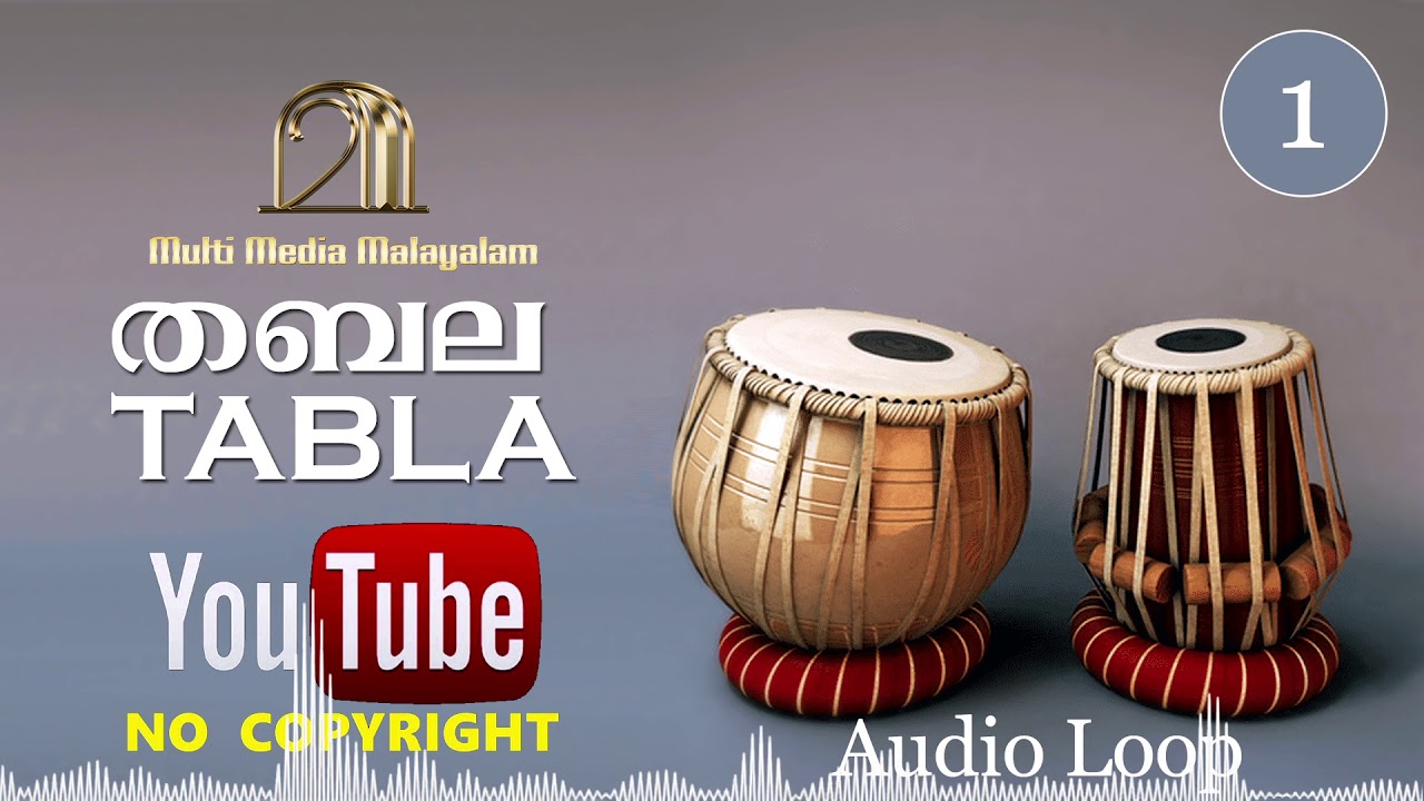 TABLA loop for Music Editors No Copyright Multimedia Malayalam
