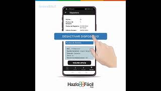 Desactivar dispositivos | HazloFácil App screenshot 2