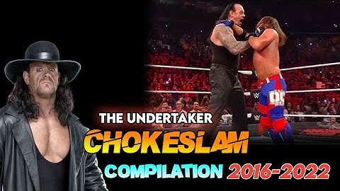 WWE The Undertaker Chokeslams Compilation 2016-2022