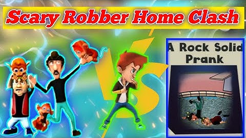 Scary Robber Home Clash  - New Update Version 1.9.4 A Rock 🪨🪨 Solid Prank & Monkeying Around.