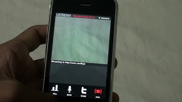 Ustream Broadcater iPhone App Review (HD) 1080p