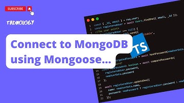 Connect to MongoDB Atlas Using Mongoose | Building TadJobs Project index[2]