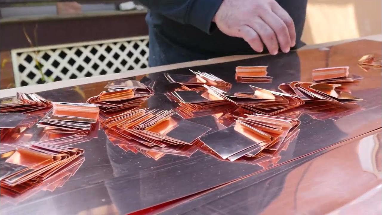 Copper Gutter Installation YouTube