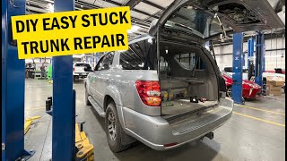 Toyota Sequoia Trunk Wont Open (Ultimate HowTo)