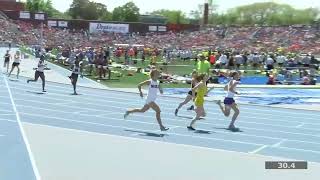 2022 State Championships High School Girls 400 m Heat 1