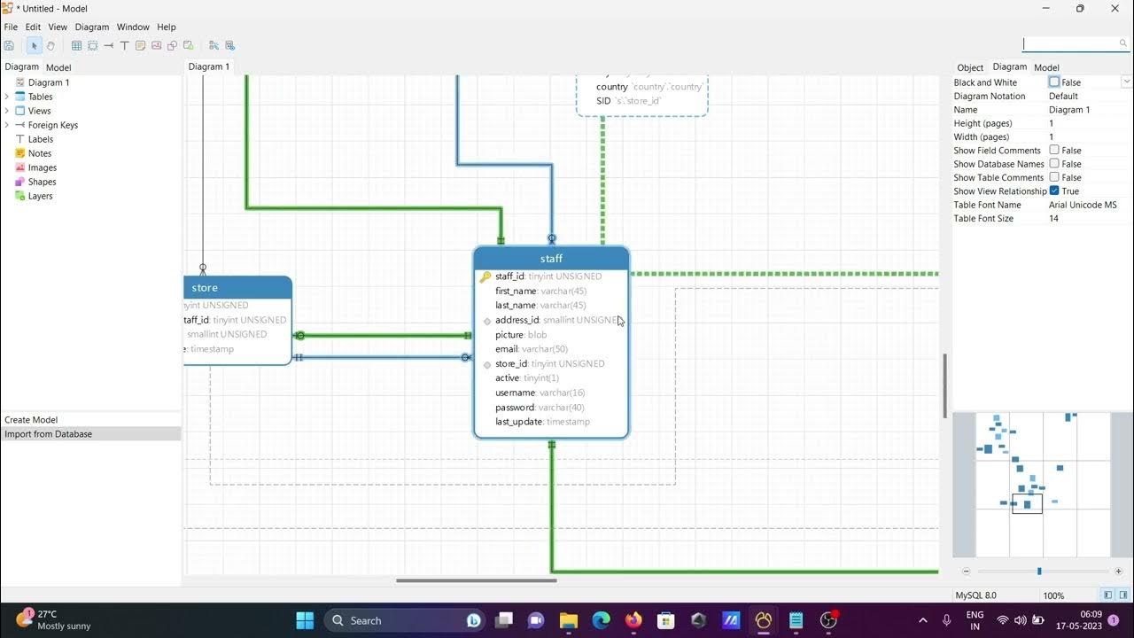 How to create physical data model - YouTube