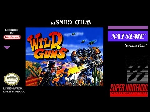 Wild Guns на SNES (прохождение вдвоём)