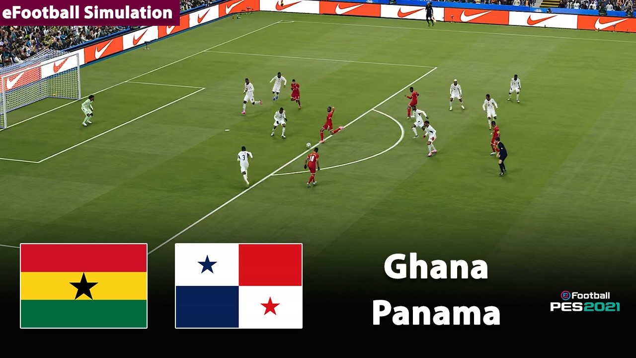 🔴Ghana vs Panama | World Cup 2026 | eFootball PES21 Simulation
